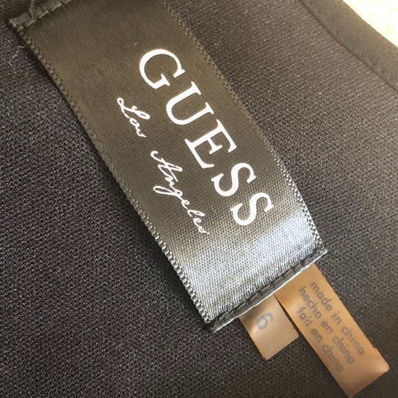 Guess sequin / chiffon blouson mini dress - Picture 6 of 16